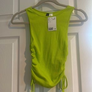 Neon Green Crop Top